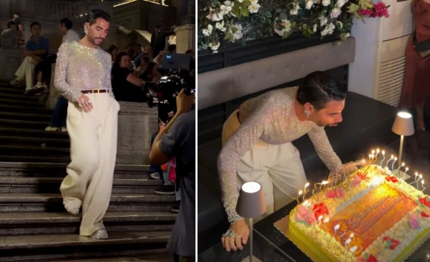 Federico Fashion Style per i 37 anni si regala una festa di compleanno show a Roma: ecco chi c’era al party dell’hair stylist dei vip - Gossip.it