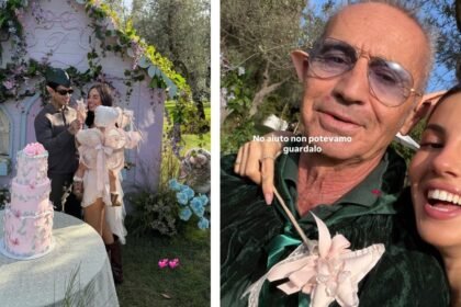 Le foto del primo compleanno di Priscilla la figlia di Giulia De Lellis e Tony Effe: guarda - Gossip.it