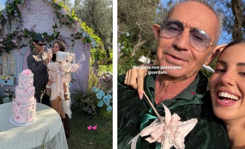 Le foto del primo compleanno di Priscilla la figlia di Giulia De Lellis e Tony Effe: guarda - Gossip.it