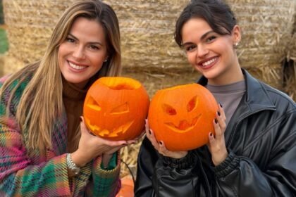Thais Wiggers e Julia si preparano ad Halloween: domenica speciale in campagna tra le zucche per mamma e figlia - Gossip.it