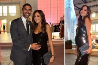 Giorgia Palmas alla serata di gala col pancione al quinto mese dopo l’annuncio della gravidanza: le forme premaman in vista nell’abito da sera, guarda - Gossip.it