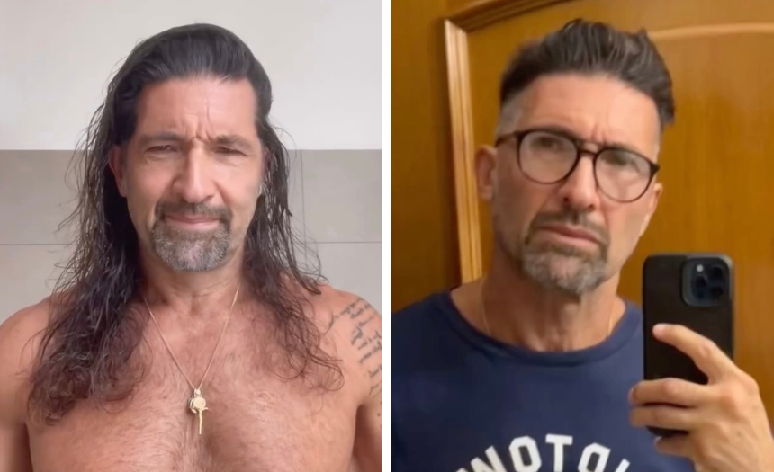 “Bisogna lasciar andare”: Walter Nudo sorprende tutti tagliando i suoi iconici capelli lunghi e mostrando il nuovo look, ecco perché l’ha fatto - Gossip.it