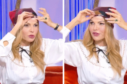 “Era un tumore maligno”: Rita Rusic in tv alza la bandana sulla testa e mostra il cerotto dove è stata operata appena 15 giorni fa - Gossip.it