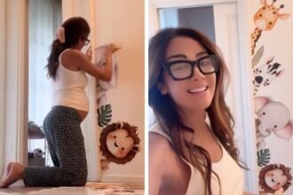 Giorgia Palmas al quinto mese di gravidanza già a lavoro per le decorazioni della “cameretta di bimbo”: guarda - Gossip.it